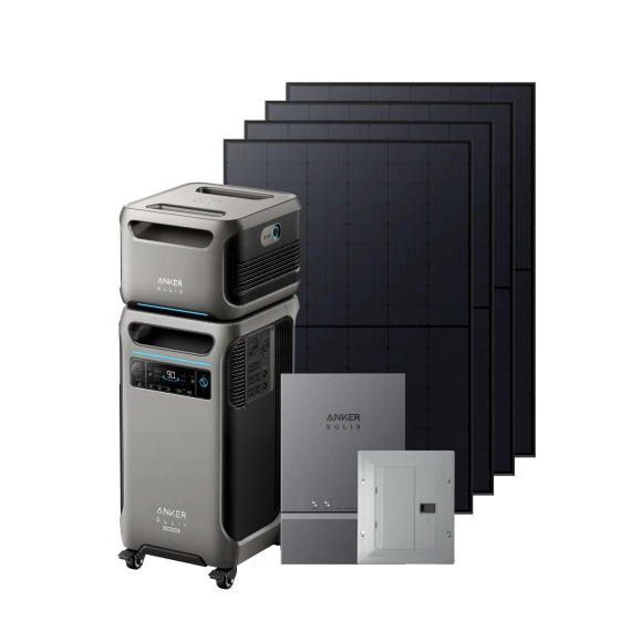 Portable Power Station Bundle — Portable Power Station, Anker SOLIX