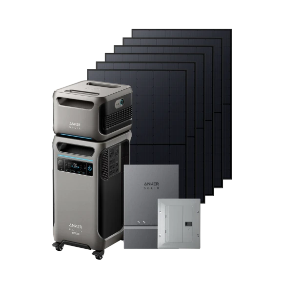 Portable Power Station Bundle — Portable Power Station, Anker SOLIX