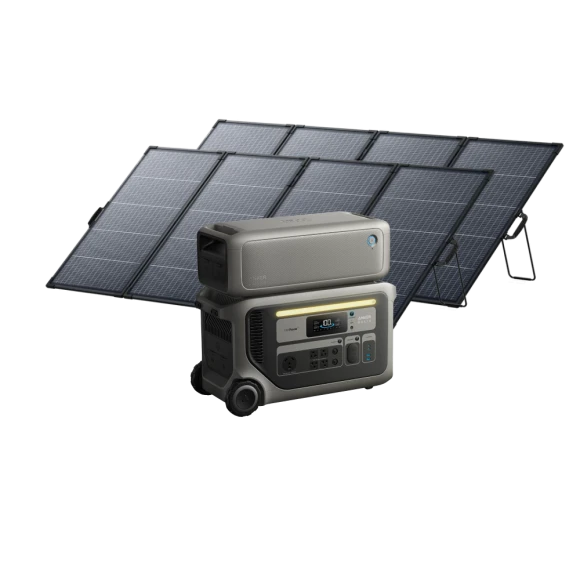 Portable power system bundle — Portable Power Station, Anker SOLIX