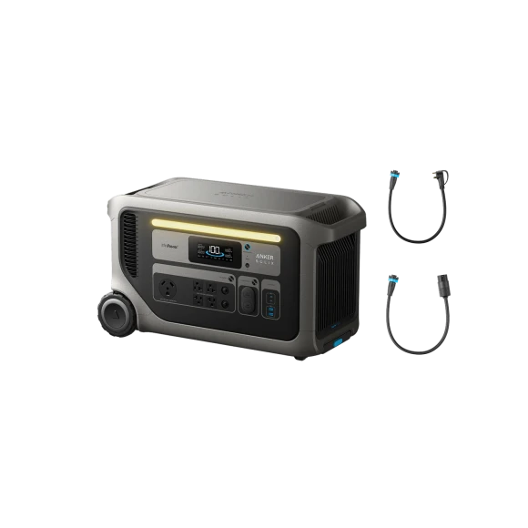 Power Station Bundle with Adapters — Portable Power Station, Anker SOLIX