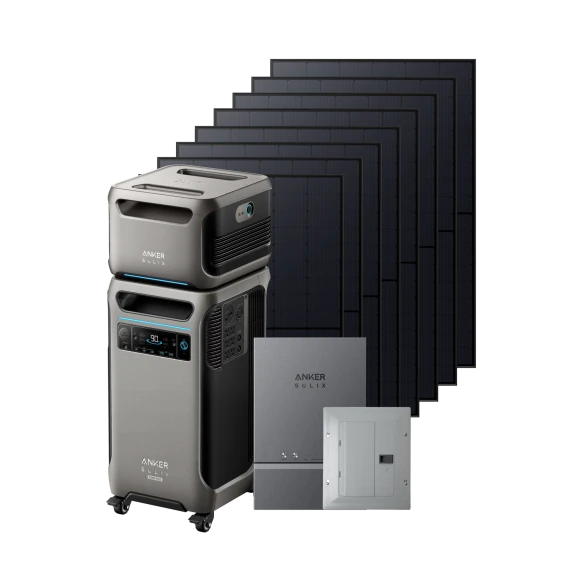 Power Station Bundle with Solar Panels — Portable Power Station, Anker SOLIX