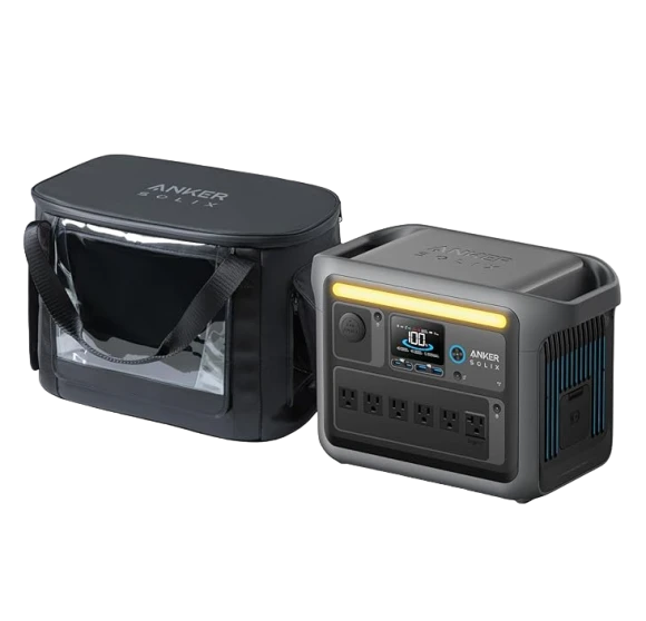 Power Station C1000 with Water-Resistant Bag — Portable Power Station, Anker SOLIX