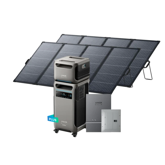 Power system bundle — Portable Power Station, Anker SOLIX