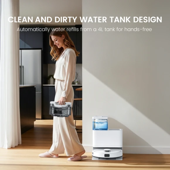 Robot vacuum and mop — Robot Vacuum, Teendow