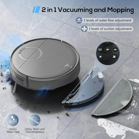 Robot Vacuum and Mop — Robot Vacuum, Teendow