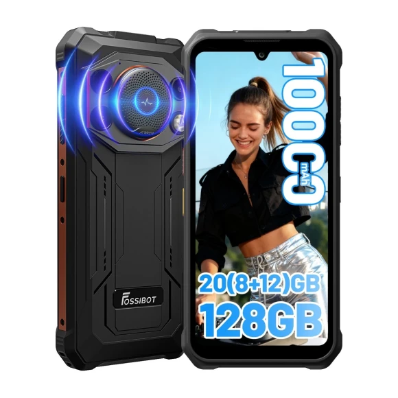 Rugged smartphone, 128GB — Smartphones, FOSSiBOT
