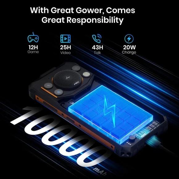 Rugged smartphone, 128GB — Smartphones, FOSSiBOT
