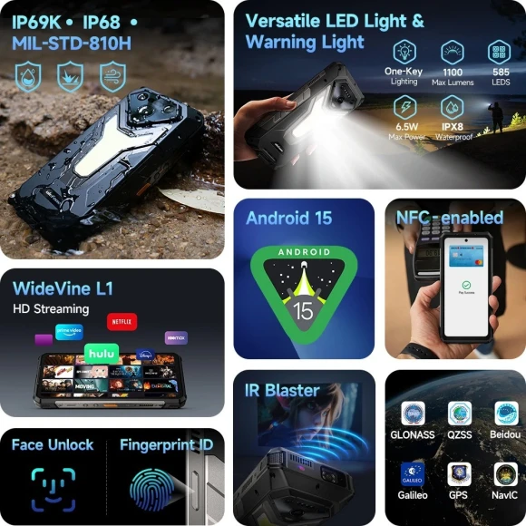 Rugged smartphone — Smartphones, Ulefone