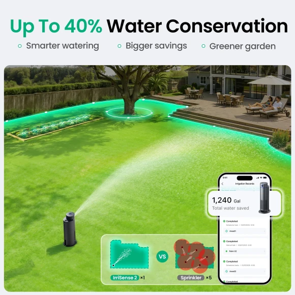 Smart sprinkler and irrigation system — Irrigation System, AIPER