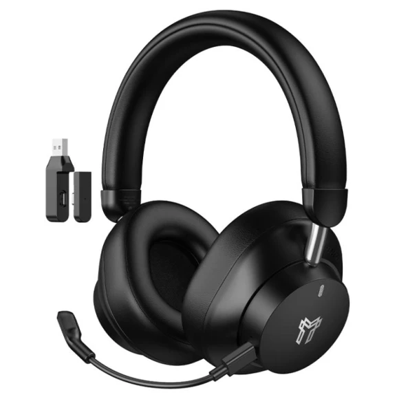 Black Gaming Headphones — Wireless Earbuds, hoco
