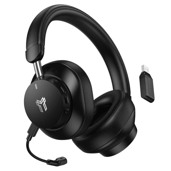 Black Gaming Headphones — Wireless Earbuds, hoco