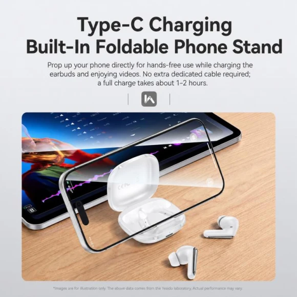 Bluetooth earphones — Wireless Earbuds, Yesido