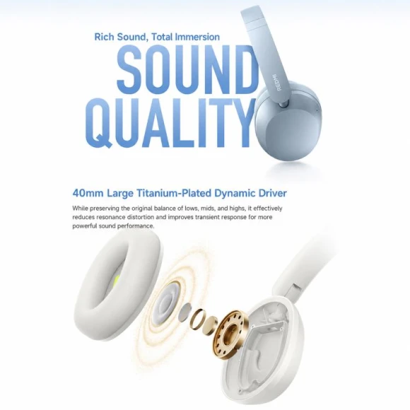 Over-ear wireless Bluetooth headphones — Wireless Earbuds, Xiaomi