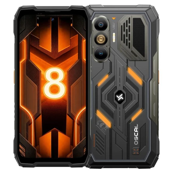 Rugged phone, Black, 12GB RAM, 256GB storage — Smartphones, Blackview