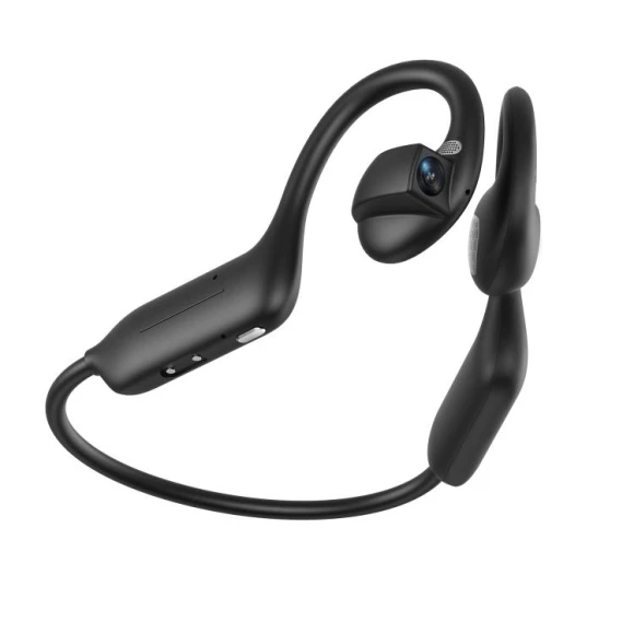 Smart AI Headphones, Black — Wireless Earbuds