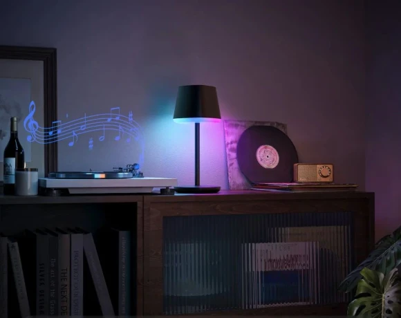 Smart Portable Table Lamp, Black — Smart Lamps, Govee