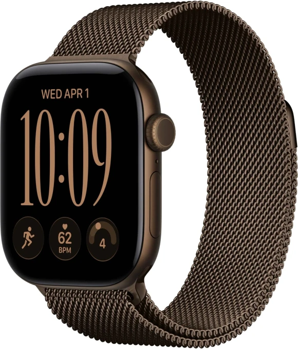 Smartwatch, 42 mm, Dark Bronze Milanese Loop — Smart Watch, Apple