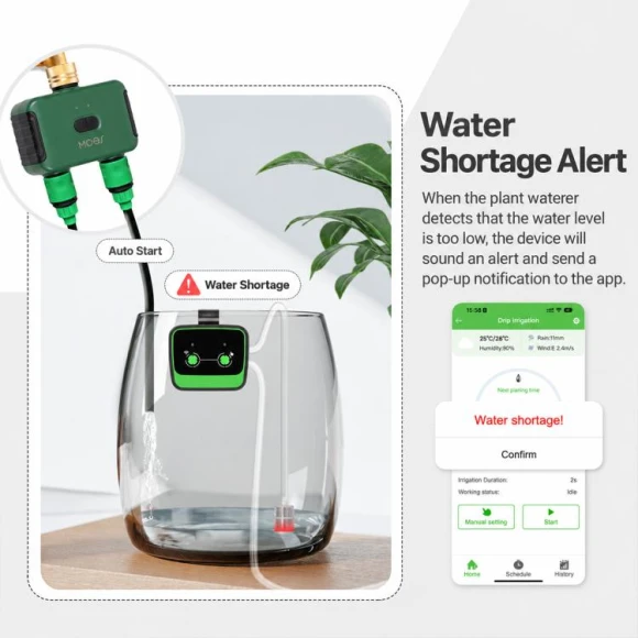 WiFi Automatic Irrigation Timer — Irrigation System, MOES