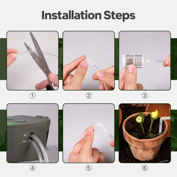 WiFi Automatic Irrigation Timer — Irrigation System, MOES