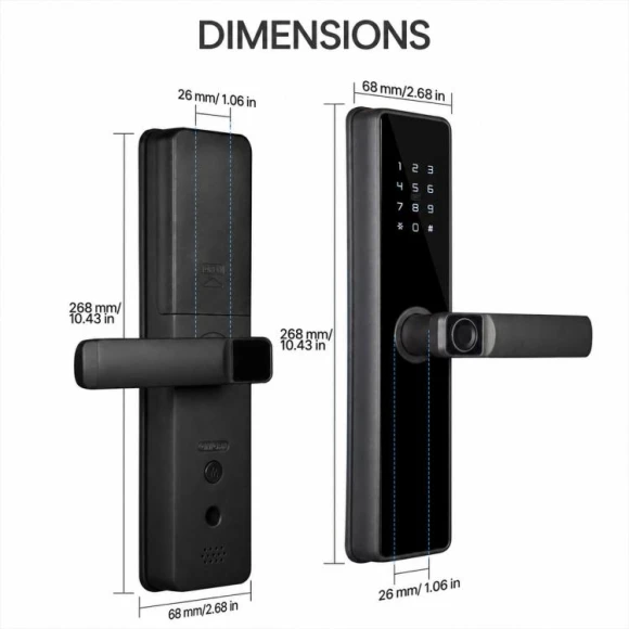 WiFi Smart Entrance Door Lock — Smart Lock