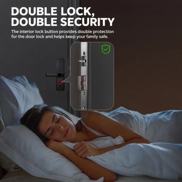 WiFi Smart Entrance Door Lock — Smart Lock