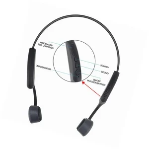 Bone-Conduction Bluetooth Earphone — Wireless Earbuds