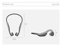 Bone Conduction Bluetooth Headset — Wireless Earbuds