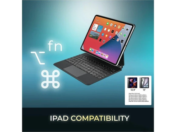 Bluetooth Keyboard for iPad Pro 12.9-inch M4 Edition — Bluetooth Keyboard, ADESSO