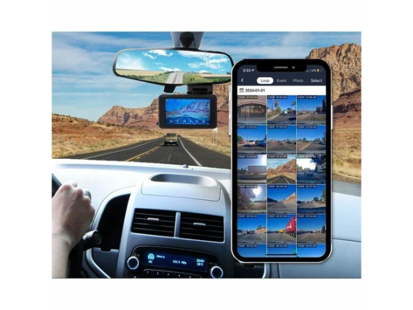 Front-and-rear dash cam — Dash Cam, GekoGear