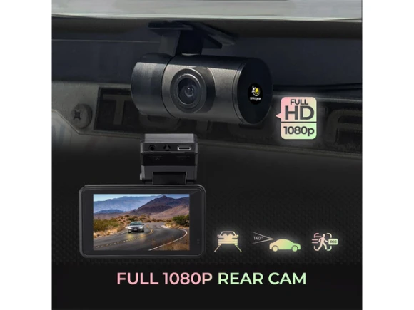Front-and-rear dash cam — Dash Cam, GekoGear