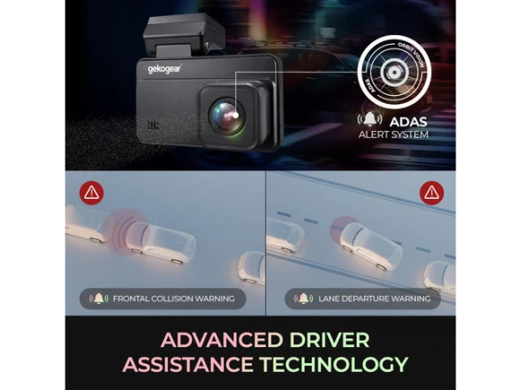 Front-and-rear dash cam — Dash Cam, GekoGear