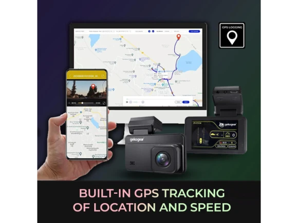 Front-and-rear dash cam — Dash Cam, GekoGear
