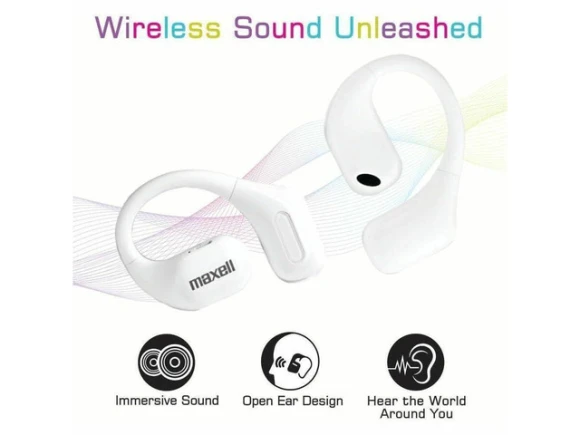 Open Wireless Earhook Earbuds — Wireless Earbuds, Maxell