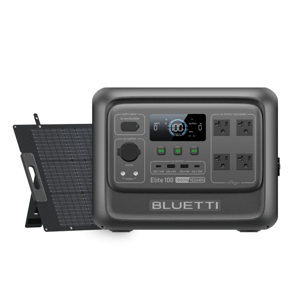 Portable power station, 200W bundle — Portable Power Station, BLUETTI