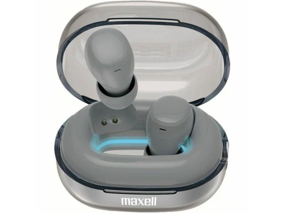 Tune Out Gray Earset — Wireless Earbuds, Maxell