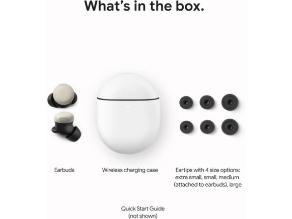 Wireless headphones, in-ear earbuds — Wireless Earbuds, Google