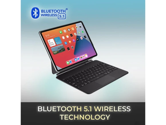 Bluetooth Keyboard for iPad Pro 12.9-inch M4 Edition — Bluetooth Keyboard, ADESSO