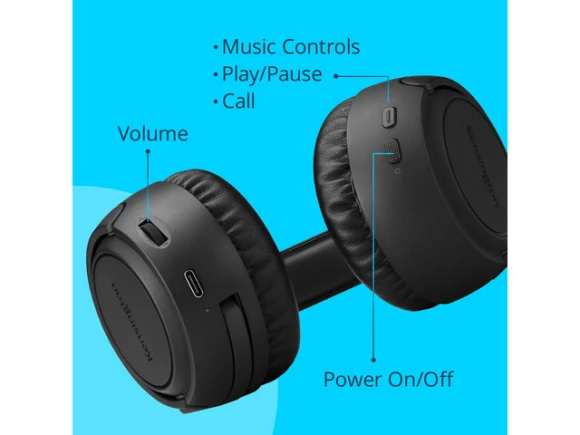 Bluetooth On-Ear Headset — Wireless Earbuds, Kensington