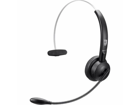 Bluetooth Single-Ear Headset — Wireless Earbuds, ADESSO