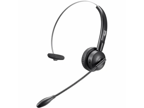Bluetooth Single-Ear Headset — Wireless Earbuds, ADESSO