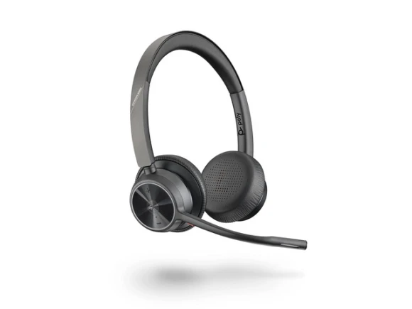 Bluetooth Stereo Headset — Wireless Earbuds, HP Poly