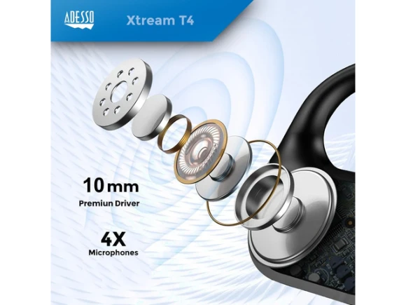 Open-ear Bluetooth earbuds — Wireless Earbuds, ADESSO