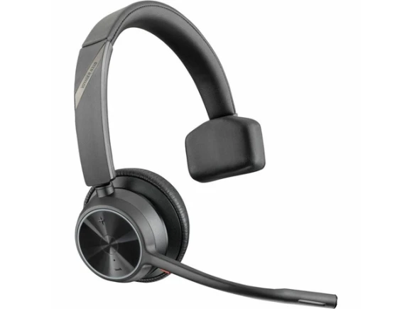 Poly Voyager 4310 Wireless Mono Headset — Wireless Earbuds, HP