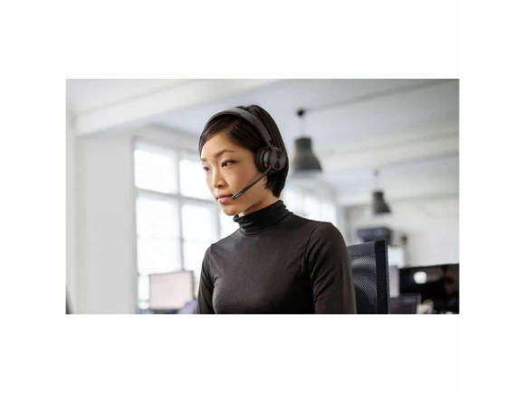 Savi 7300 Office 7320 Stereo Wireless Headset — Wireless Earbuds, Poly