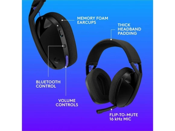 Wireless Bluetooth Gaming Headset — Wireless Earbuds, Logitech