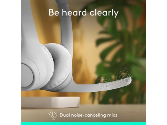 Wireless Bluetooth headset, Off-white — Wireless Earbuds, Logitech