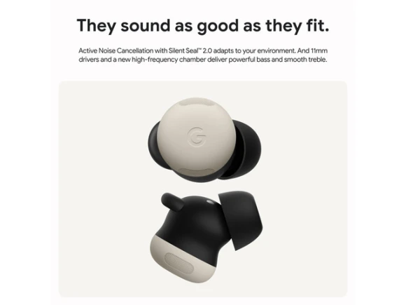 Wireless earbuds, Hazel — Wireless Earbuds, Google