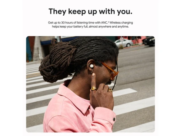Wireless earbuds, Hazel — Wireless Earbuds, Google