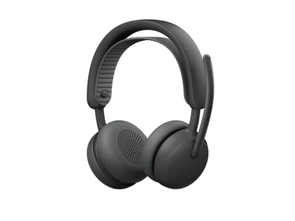 Wireless Headset, Graphite, UC Version, With Receiver — Wireless Earbuds, Logitech