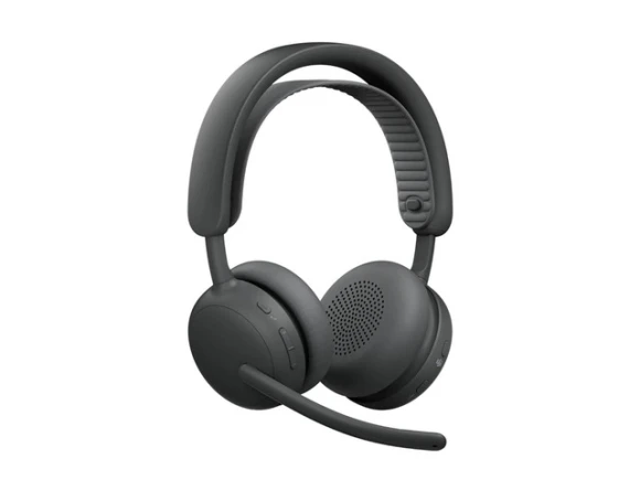 Wireless Headset, Graphite, UC Version, With Receiver — Wireless Earbuds, Logitech